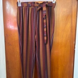 Striped Multicolor woman’s pants